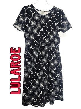 LuLaRoe Amelia NWT Dandelion Print Women's Dress Size L
